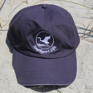 A hat with the logo of port hope.